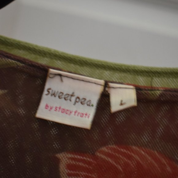 SWEET PEA Long Sleeve Top, Large (one piece) - Picture 3 of 4